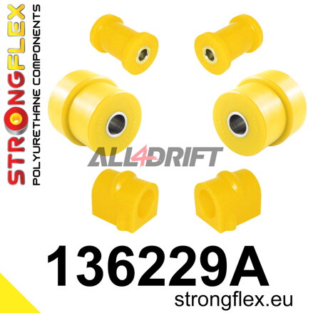 136229A Kit de Silentblocks del Eje Delantero SPORT - Saab I (98-10) YS3E