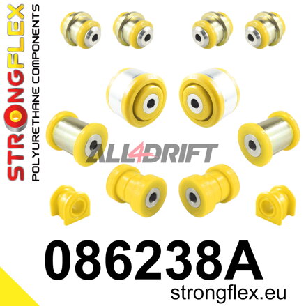 086238A Kit de Silentblocks para el Eje Delantero SPORT - Honda VIII (08-16)