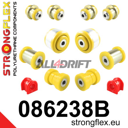 086238B Kit de Silentblocks del Eje Delantero - Honda VIII (08-16)