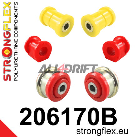 206170B Kit de casquillos del eje delantero Fiat / Suzuki