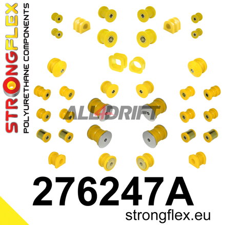 276247A Kit Completo de Silentblocks del Eje SPORT - Subaru Legacy III / Outback II (98-03) BE BH BT