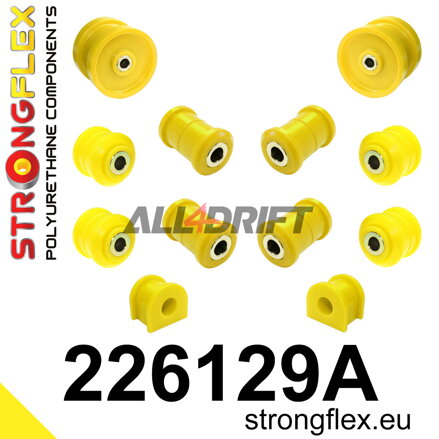 226129A Kit de casquillos del eje trasero SPORT Audi / VW / Škoda