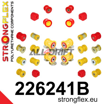 226241B Kit completo de Silentblocks de poliuretano para suspensión - Volkswagen B6 FWD