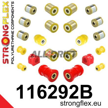 116292B Kit de Silentblocks para Suspensión Trasera - Mercedes R172 (11-19)