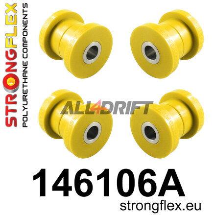 146106A Kit de Silentblocks de Subchasis Trasero SPORT - Peugeot 206 / 206+ (98-12)